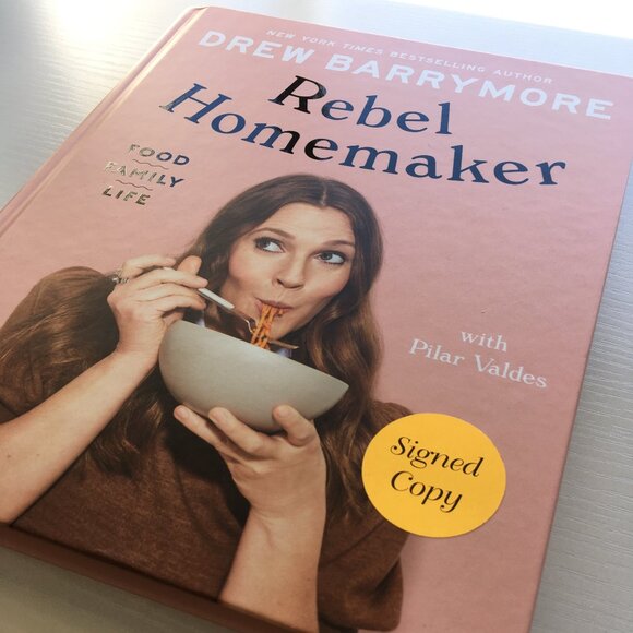 SIGNED Drew Barrymore Rebel Homemaker Book - Picture 1 of 9